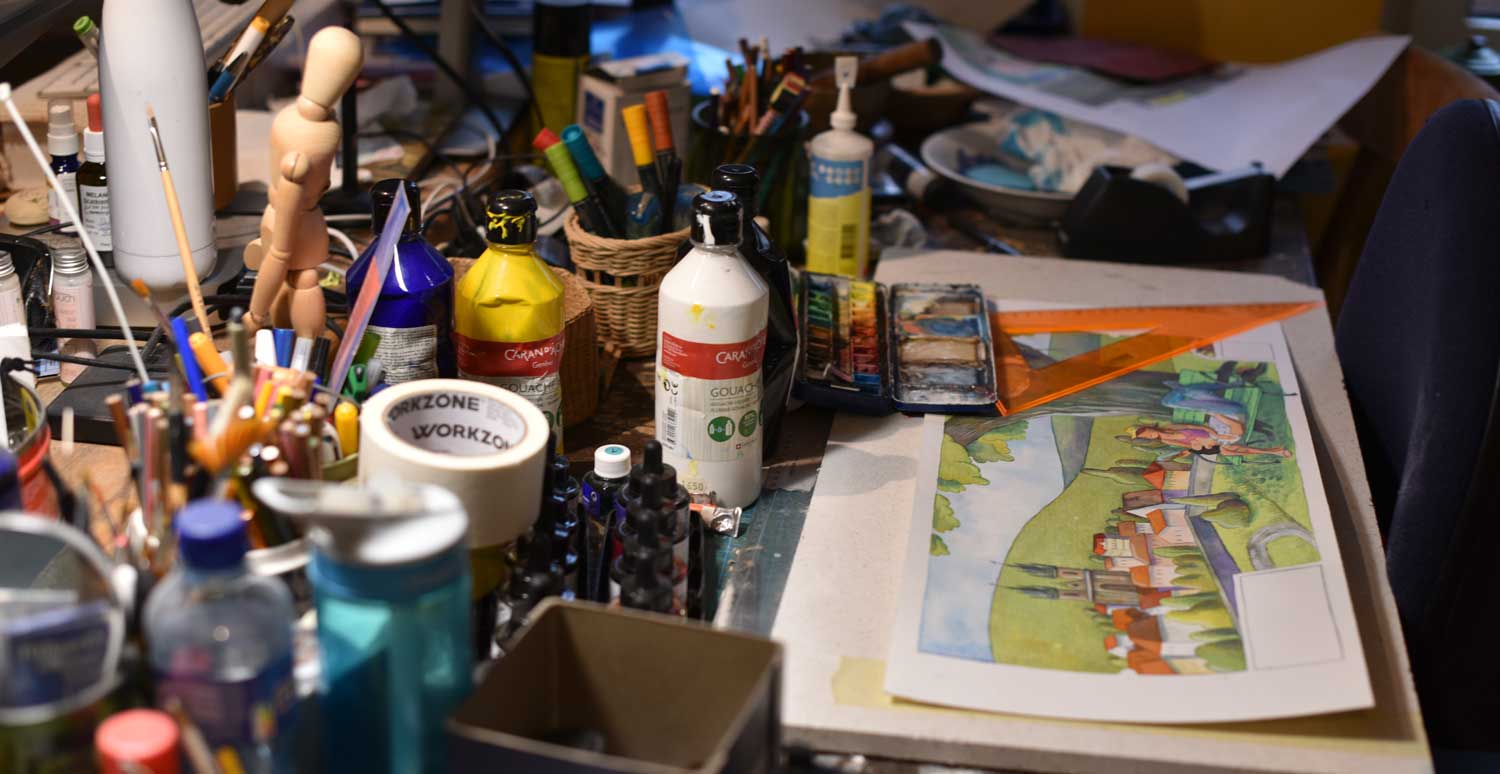 Amélie Buri: illustratrice (presque) par hasard